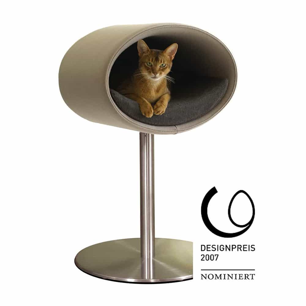 Cat bed from pet-interiors awarded the Design Prize of the Federal Republic of Germany